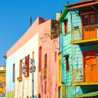 Bright-colors-of-Caminito-street-in-La-Boca-neighborhood-of-Buenos-Aires-Argentina